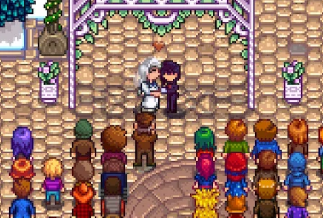 星露谷物语怎么做一整套婚纱