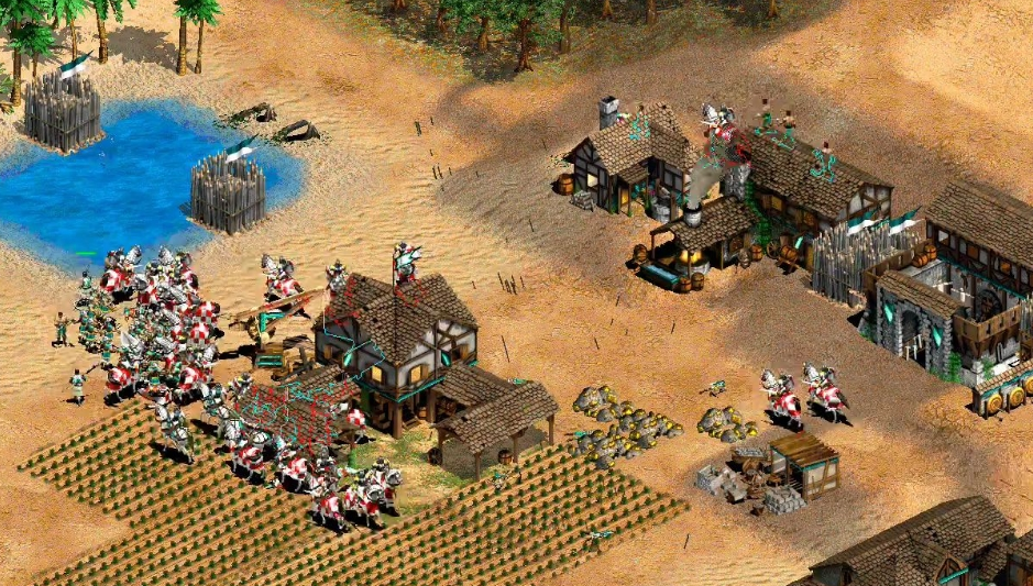 帝国时代2怎么掠夺资源