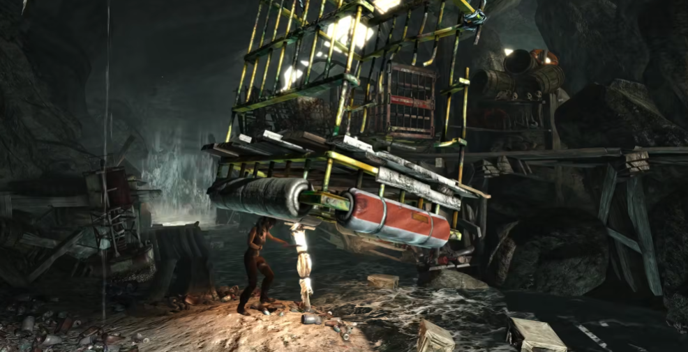 古墓丽影九第二关怎么过