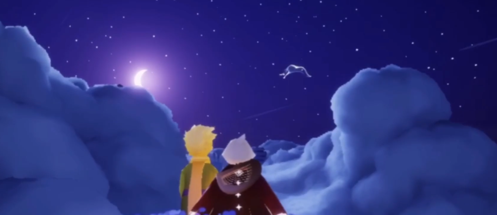 光遇怎么遇星光沙漠的那个山