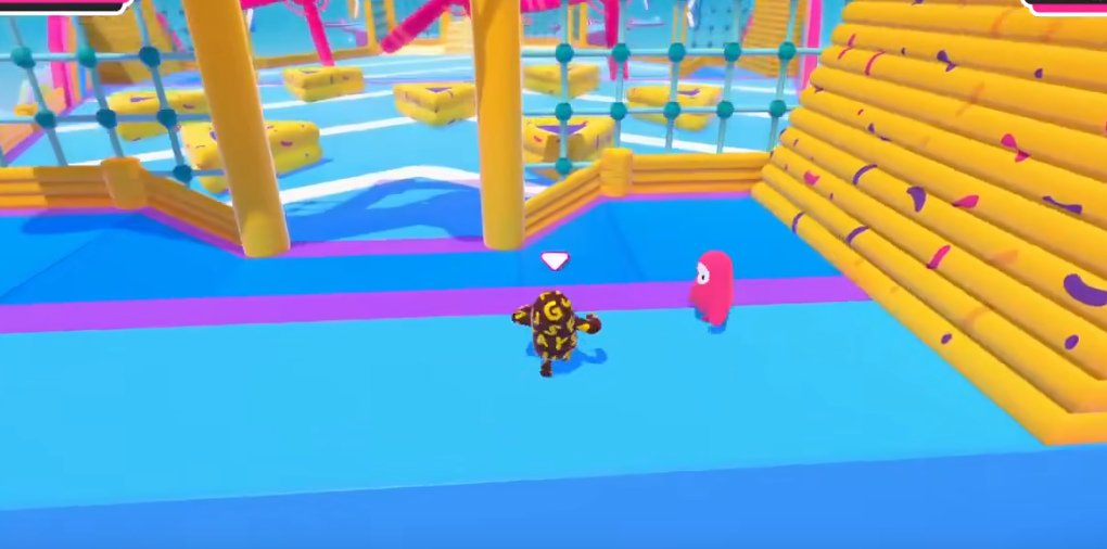 糖豆人怎么爬上高台阶