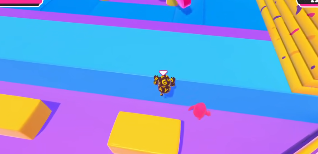 糖豆人怎么爬上高台阶