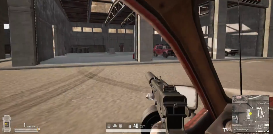 绝地求生怎么在车上射击