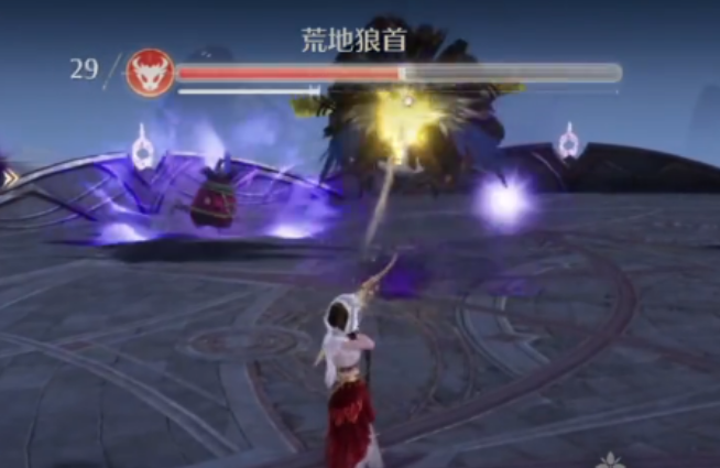 无限暖暖荒地狼首暴行怎么打