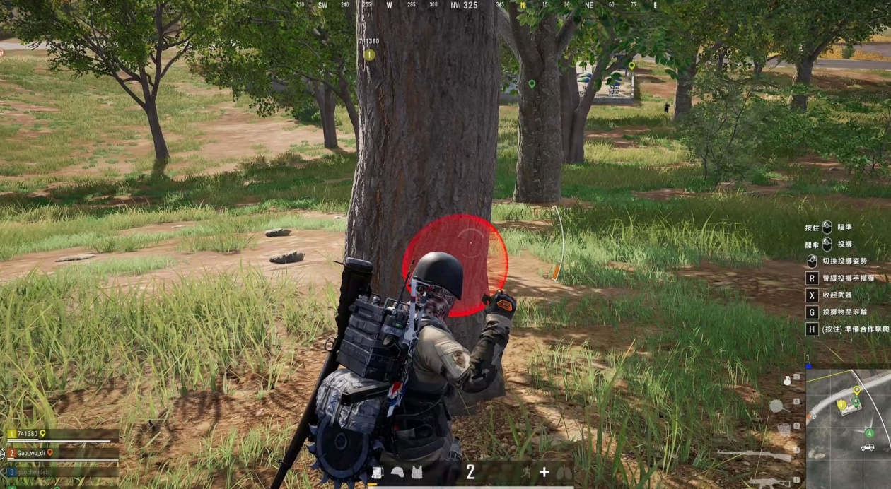 绝地求生怎么练投掷物