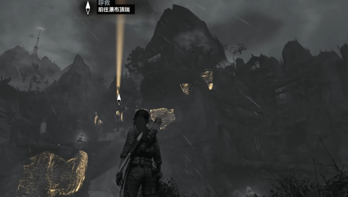 古墓丽影怎么前往瀑布顶端