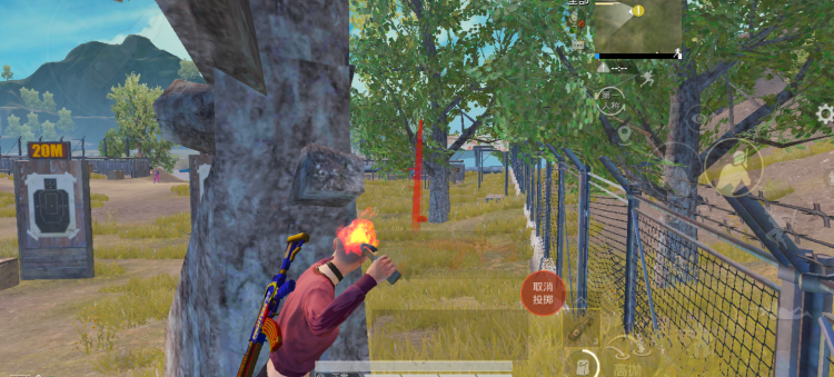 和平精英怎么投雷