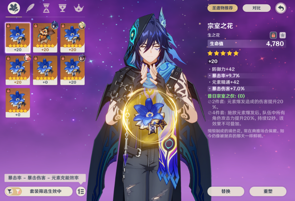 原神欧洛伦圣遗物怎么选择