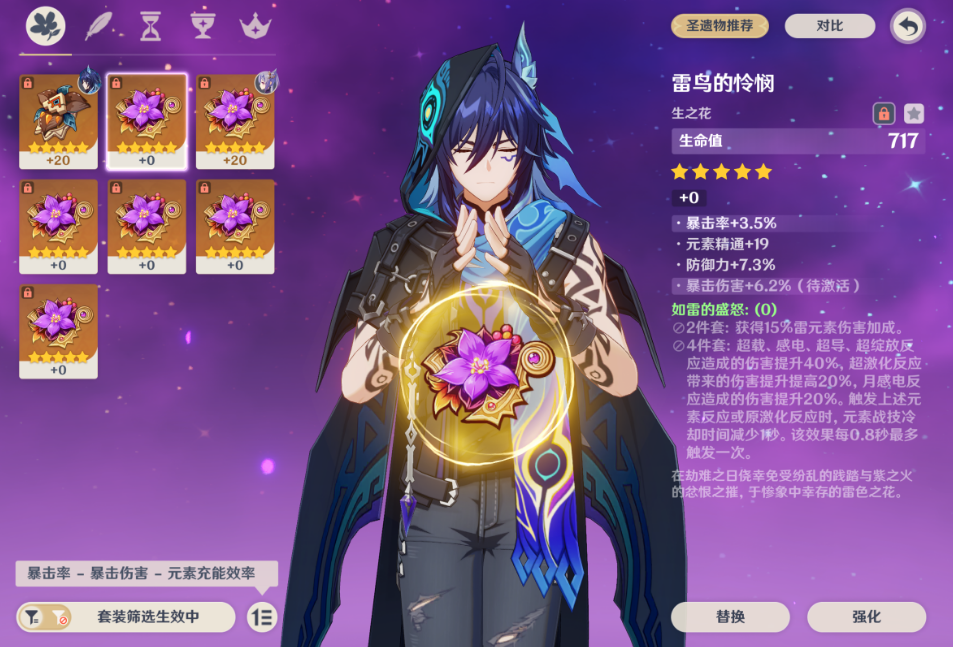 原神欧洛伦圣遗物怎么选择