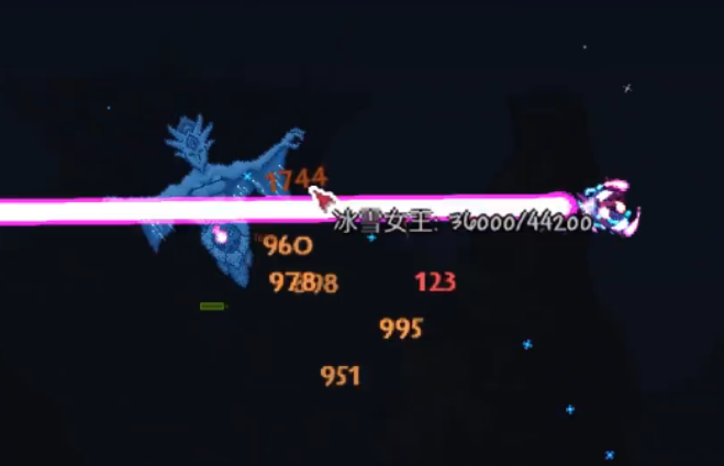 泰拉瑞亚霜月事件冰雪女王会掉什么