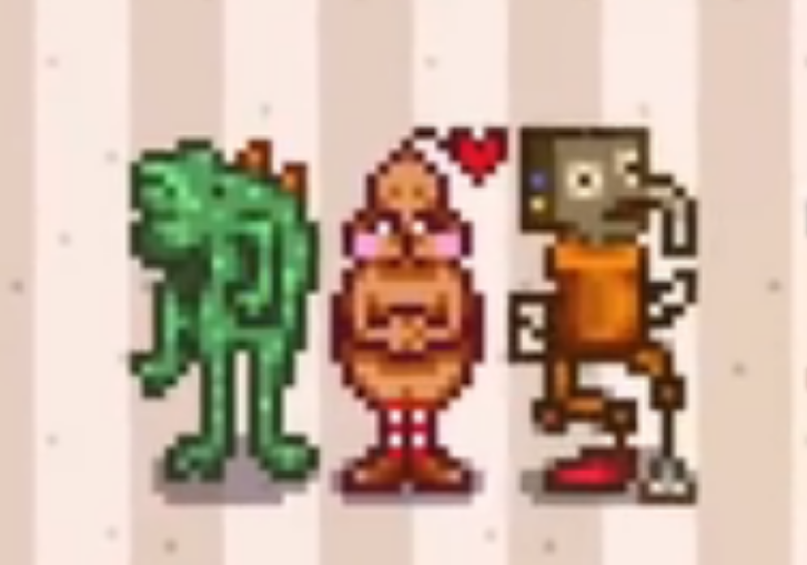 星露谷物语三个神秘的雕像怎么获得