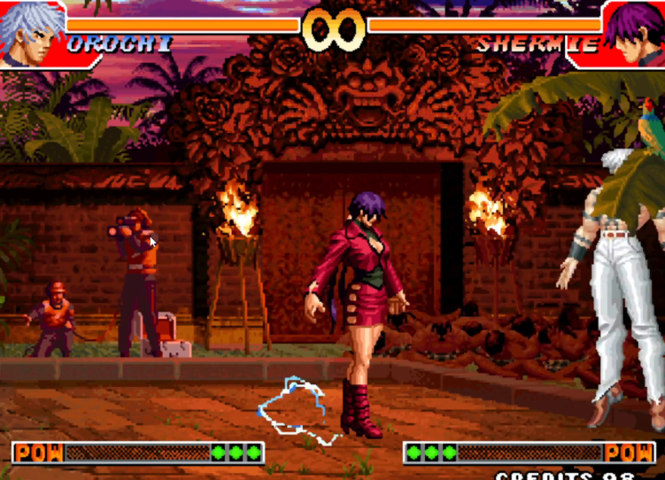 拳皇97怎么练基本功技能的