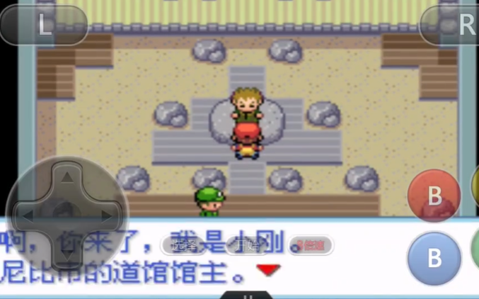 口袋妖怪火红尼比道馆怎么打