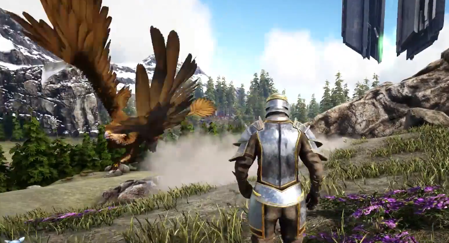 方舟生存进化怎么抓狮鹫龙