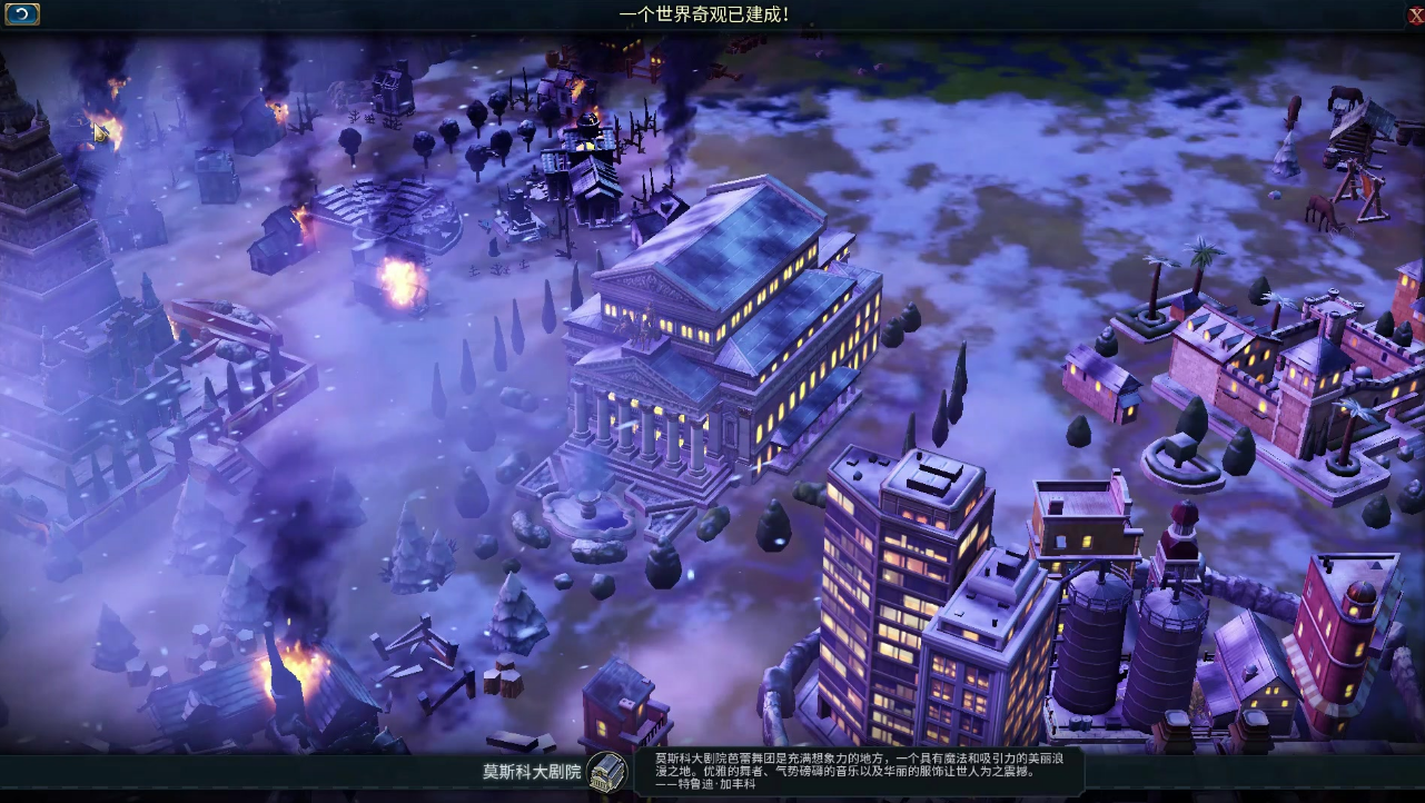 文明6莫斯科大剧院属性是什么