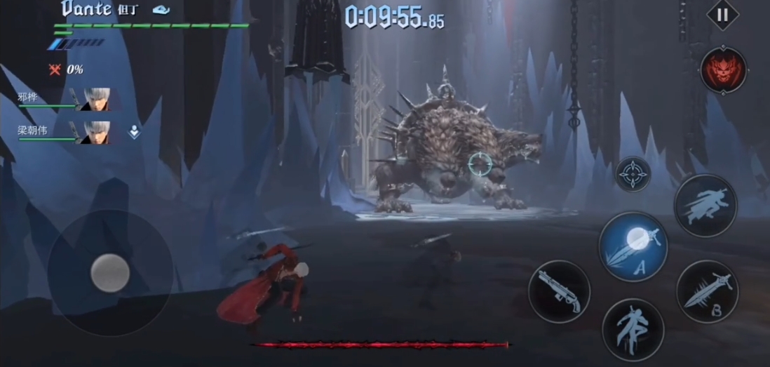 鬼泣巅峰之战ss狗怎么打