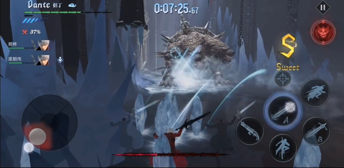 鬼泣巅峰之战ss狗怎么打