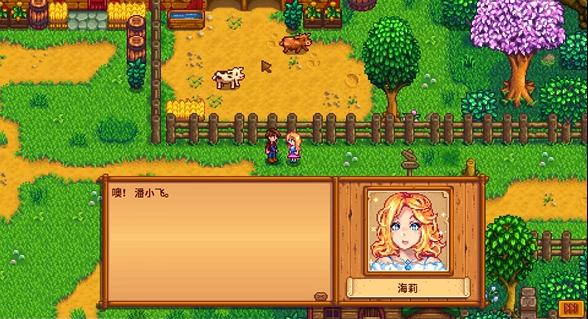 星露谷物语海莉在哪遇到