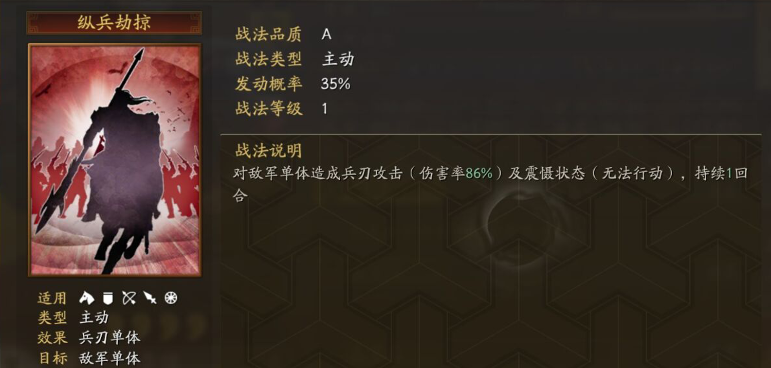 三国志战略版a战法如何分配