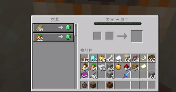 我的世界怎么命令村民