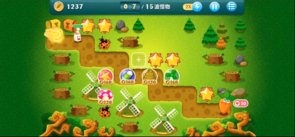 保卫萝卜挑战模式30关怎么过