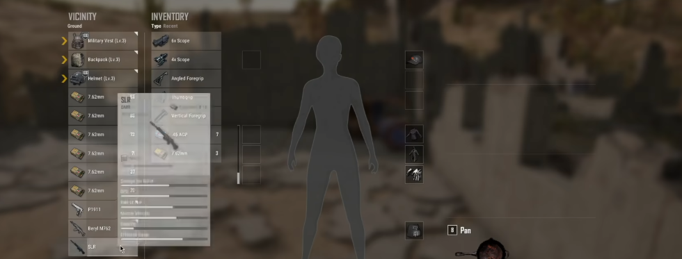 绝地求生中如何快速捡东西