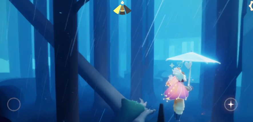 光遇幽兰谷怎么有雨