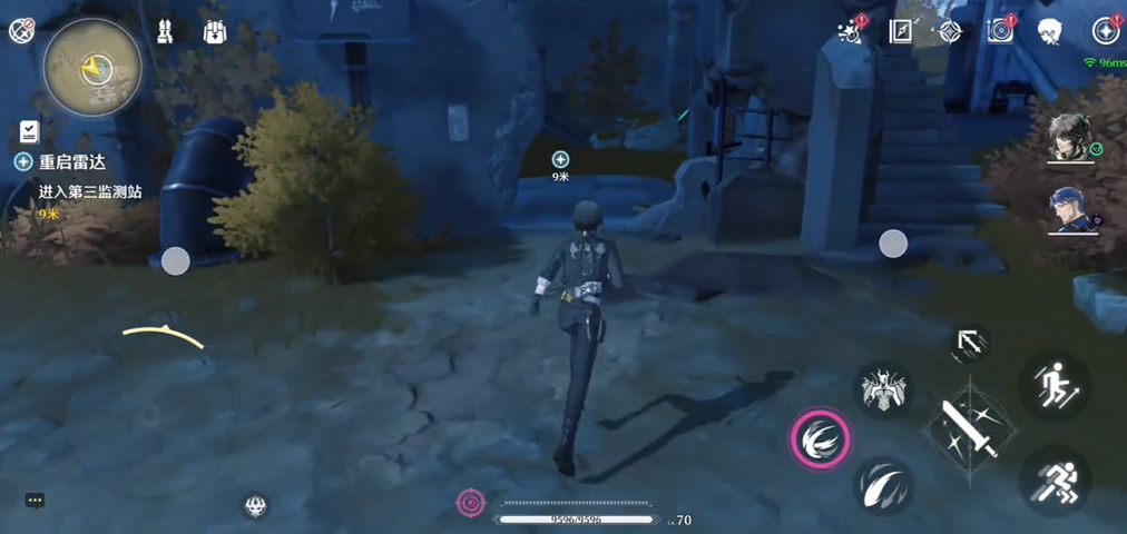 鸣潮裂纹岩壁怎么打破