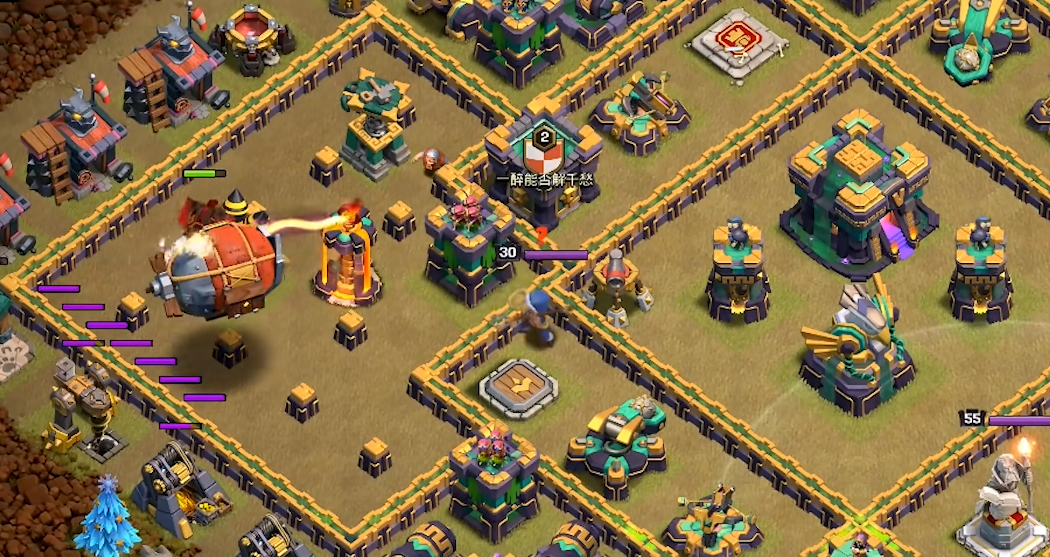 部落冲突怎么刷白房