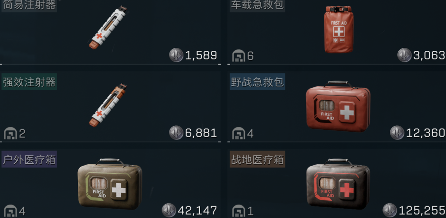 三角洲行动药品怎么配