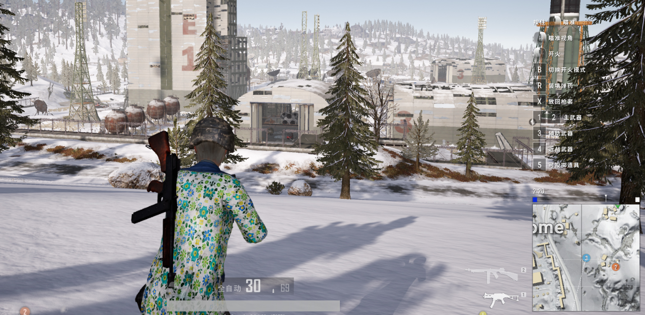 绝地求生雪地的好装备在什么地方