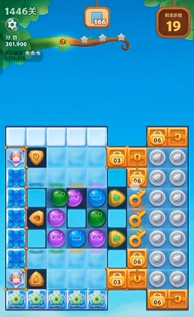开心消消乐1446关怎么过