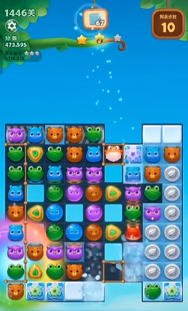 开心消消乐1446关怎么过