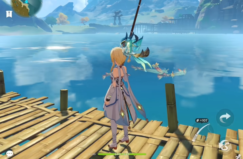 原神锖假龙用什么鱼饵钓