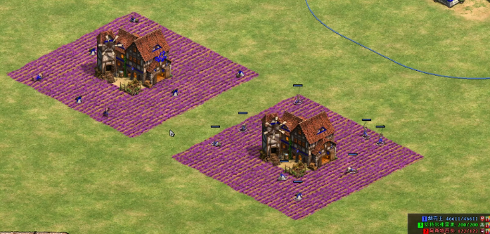 帝国时代2种田有什么技巧