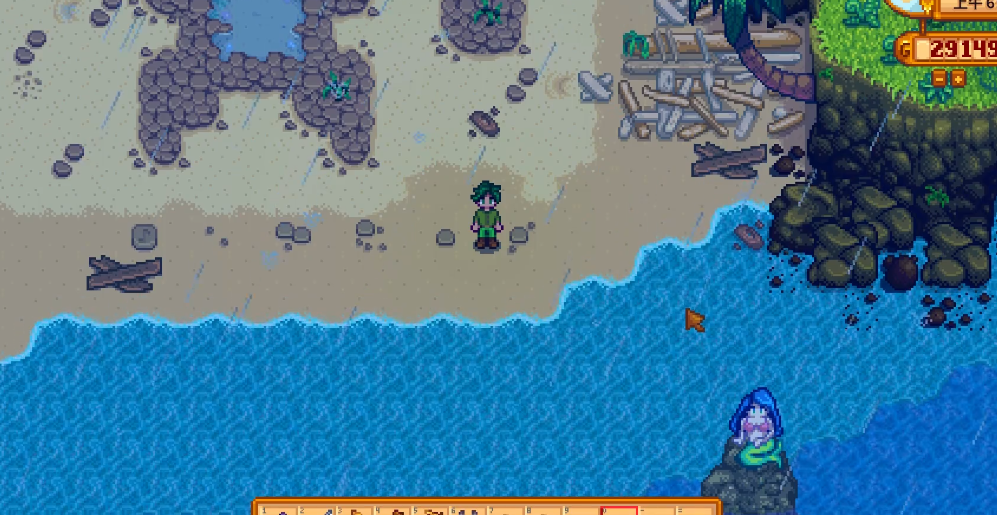 星露谷物语姜岛美人鱼任务怎么做