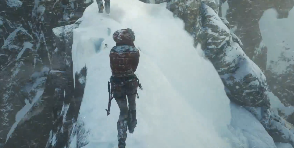 古墓丽影崛起开始爬冰川怎么过