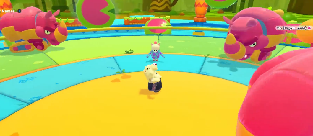 糖豆人犀牛冲撞怎么过