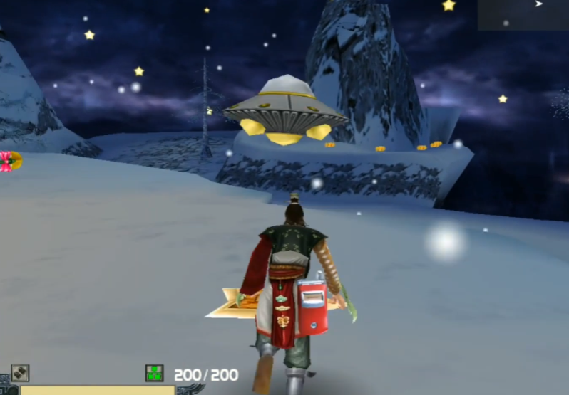 流星蝴蝶剑圣诞夜怎么打星星