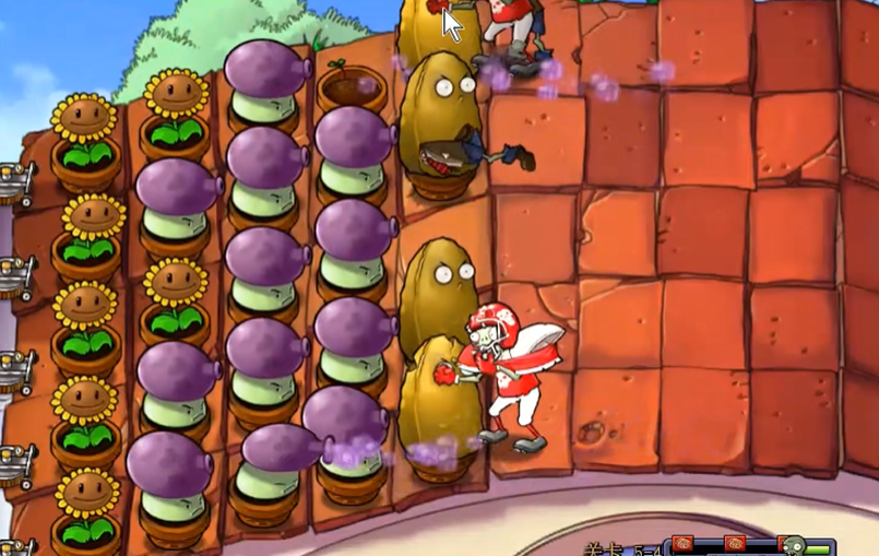 植物大战僵尸95版5-4怎么打