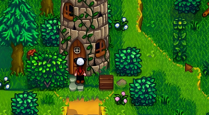 星露谷物语怎么去法师塔路线