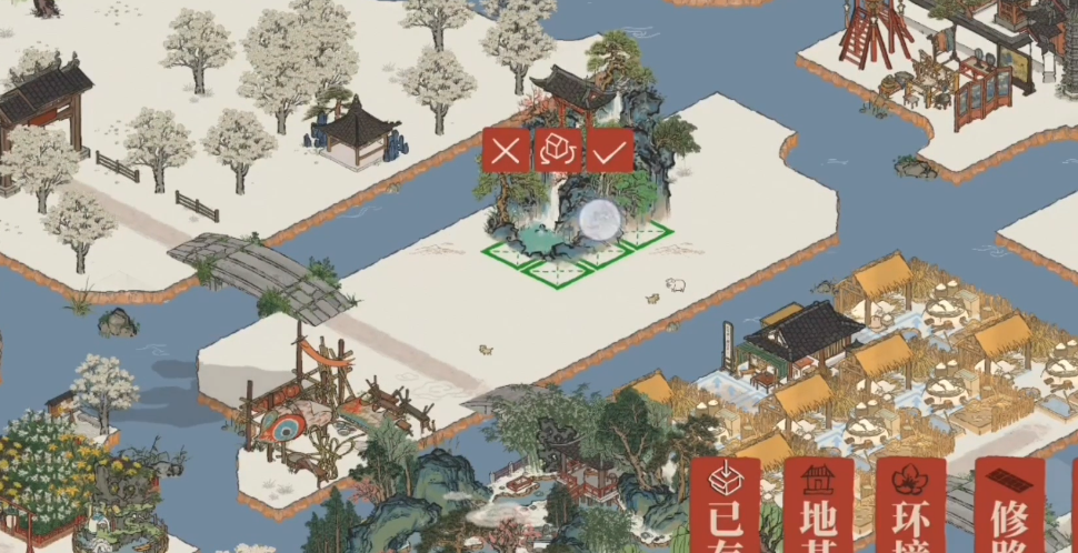 江南百景图石碑怎么建造