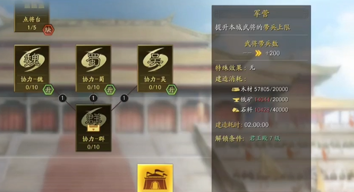 三国志战略版如何提高队伍阈值