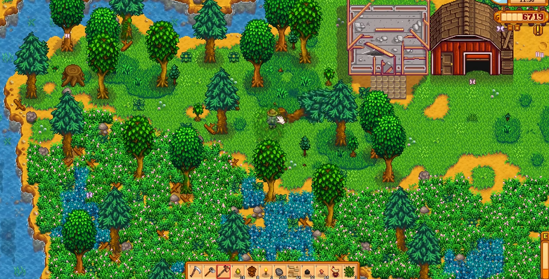 星露谷物语仓库小屋怎么升级