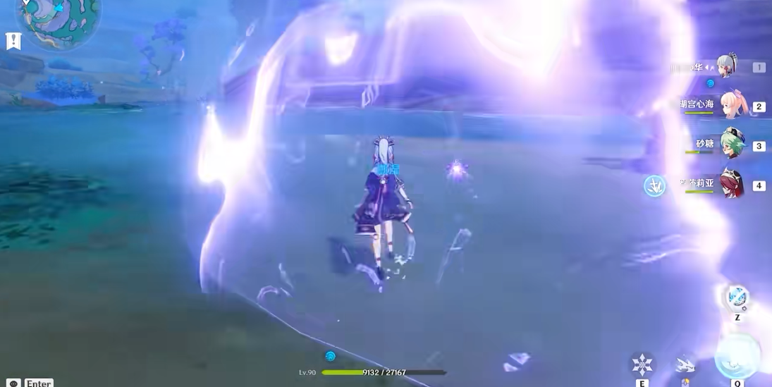 原神稻妻雷防护罩怎么破