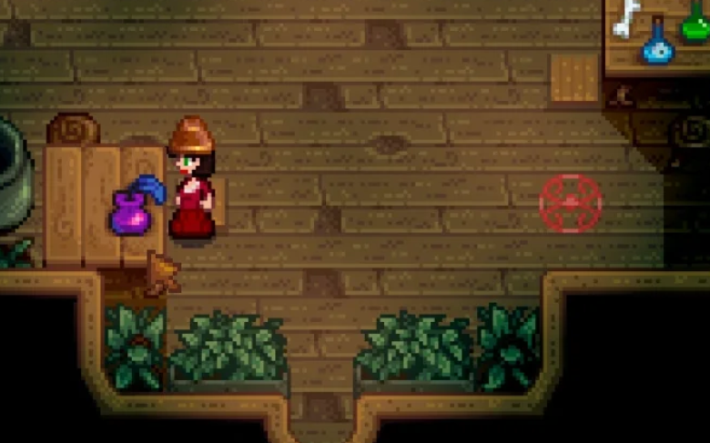 星露谷物语黑暗护身符怎么出来