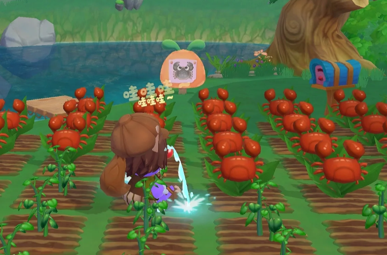 摩尔庄园手游怎么有螃蟹