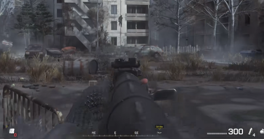 使命召唤4狙击关怎么过