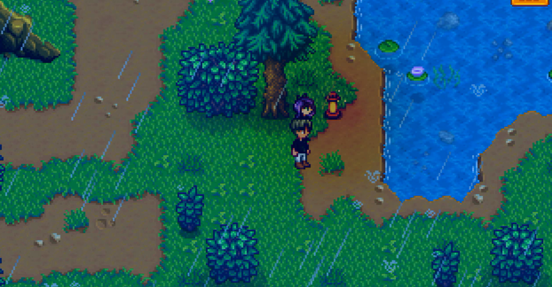 星露谷物语紫头发女孩在哪