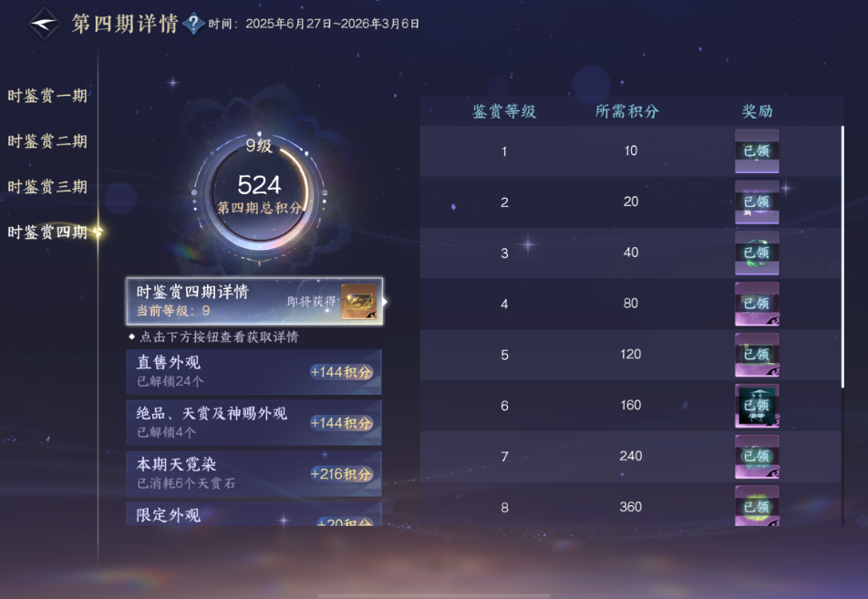 逆水寒手游时鉴赏有哪些规则